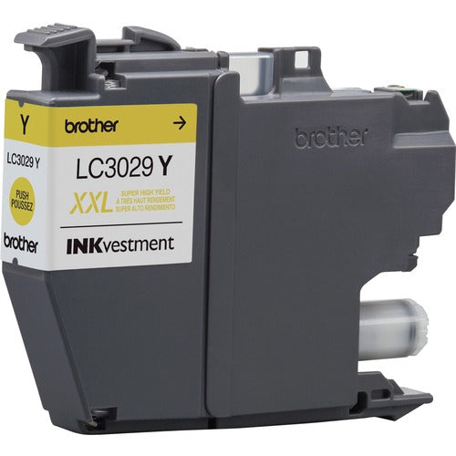 Brother BRTLC3029Y INKvestment LC3029Y Original Inkjet Ink Cartridge - Yellow - 1 Each