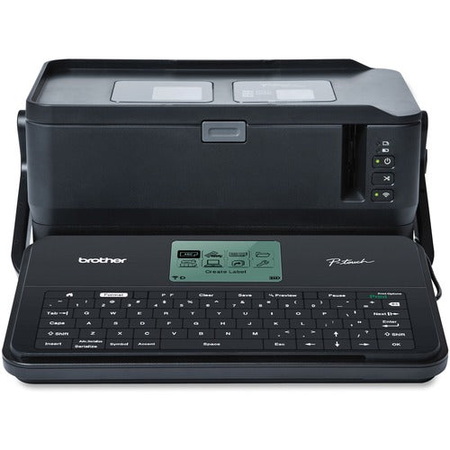 P-touch BRTPTD800W P-touch PTD800W Desktop Thermal Transfer Printer - Label Print - USB - Wireless LAN