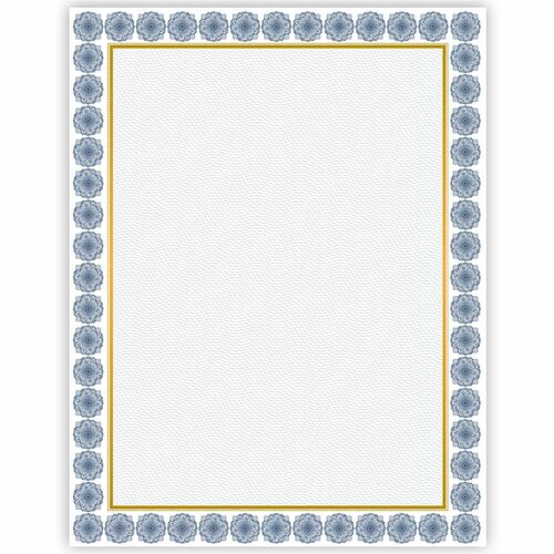 Geographics GEO48673 Award Certificates Burgundy Gold Foil