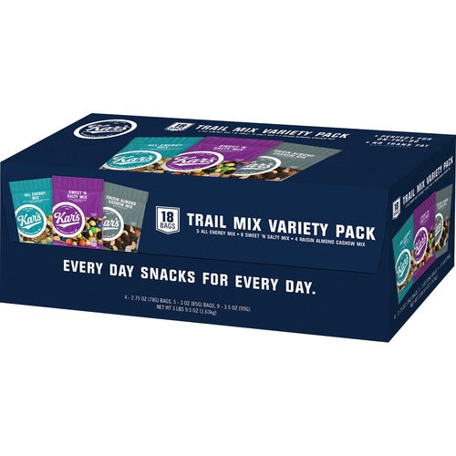 Kar's KARSN08826 Nut and Fruit Variety Pack