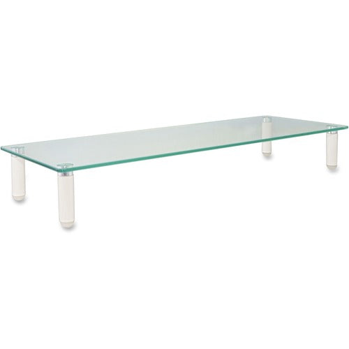 Kantek KTKMS370 Glass Monitor Riser/Desk Shelf