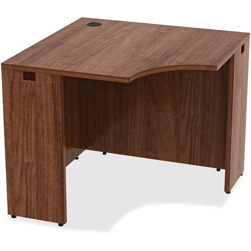Lorell LLR34391 Essentials Series Corner Desk