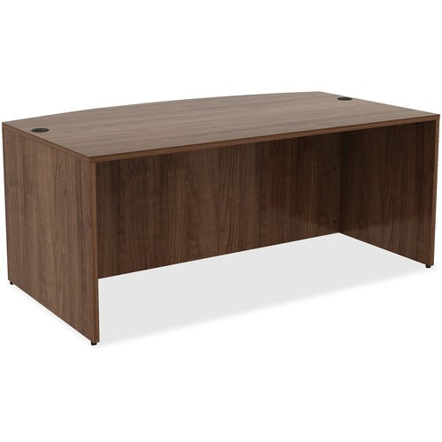 Lorell LLR69952 Essentials Series Bowfront Desk Shell