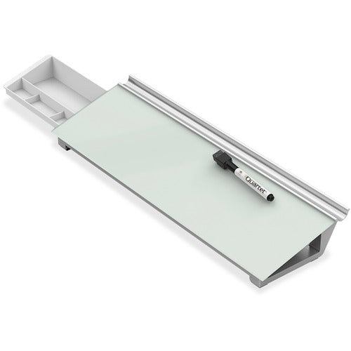 Quartet QRTGDP186 Glass Dry-Erase Desktop Computer Pad