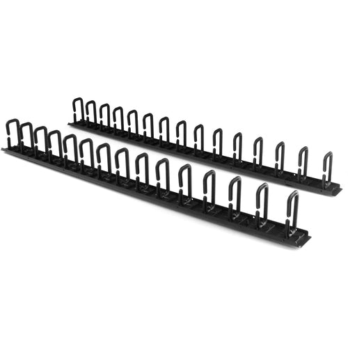 StarTech.com STCCMVER40UD Vertical Cable Organizer with D-Ring Hooks - 0U - 6 ft.