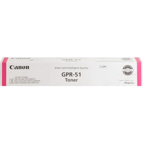 Canon CNMGPR51M GPR-51 Original Laser Toner Cartridge - Magenta - 1 Each
