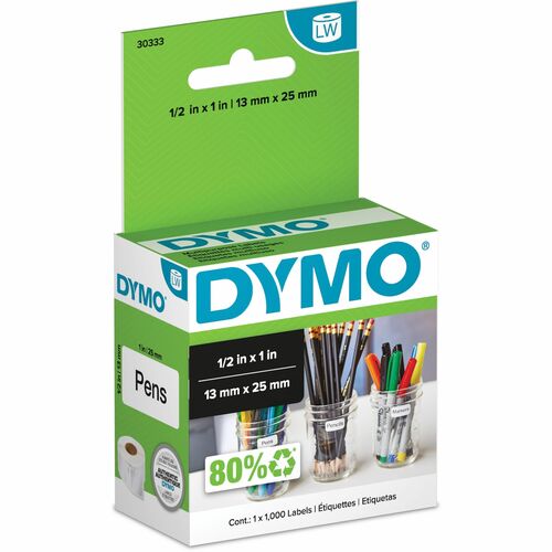 Dymo DYM30333 LW Multi-Purpose Labels 1/2" x 1"