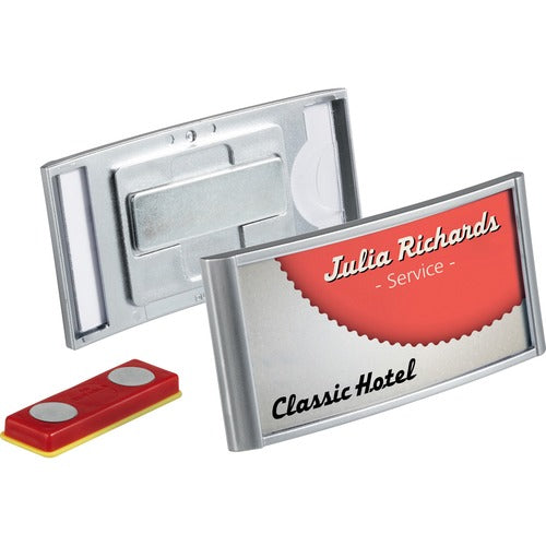 DURABLE DBL854023 Magnetic Classic Name Badge Holder