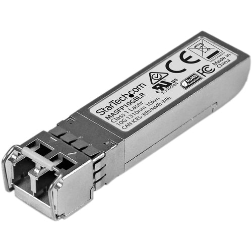 StarTech.com STCMASFP10GBLR Cisco Meraki MA-SFP-10GB-LR Compatible SFP+ Transceiver Module - 10GBASE-LR
