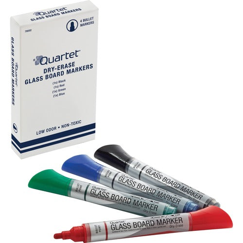Quartet QRT79552 Premium Dry-Erase Markers for Glass Boards