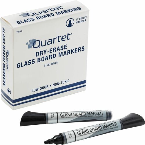 Quartet QRT79553 Premium Dry-Erase Markers for Glass Boards