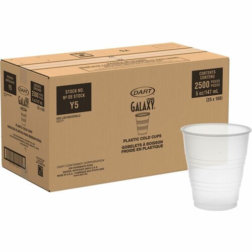 Solo SCCY5 Galaxy 5 oz Plastic Cold Cups