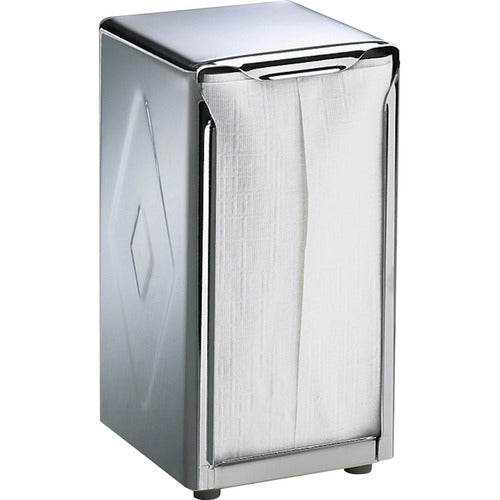 San Jamar SJMH900X Stainless Steel Tabletop Napkin Dispenser