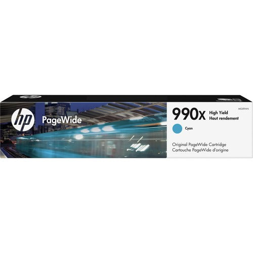 HP HEWM0J89AN 990X (M0J89AN) Original High Yield Inkjet Ink Cartridge - Cyan - 1 Each