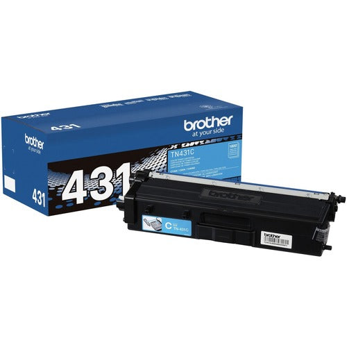 Brother BRTTN431C TN431C Original Standard Yield Laser Toner Cartridge - Cyan - 1 Each
