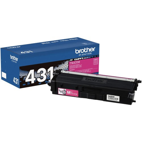 Brother BRTTN431M TN431M Original Standard Yield Laser Toner Cartridge - Magenta - 1 Each