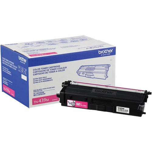 Brother BRTTN439M TN439M Original Ultra High Yield Laser Toner Cartridge - Magenta - 1 Each