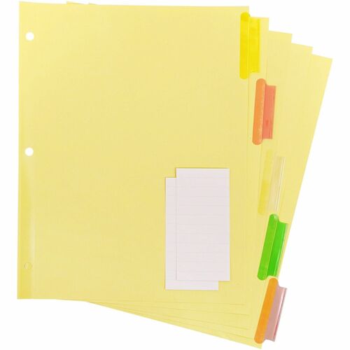 Business Source BSN36692BX Insertable Tab Ring Binder Indexes