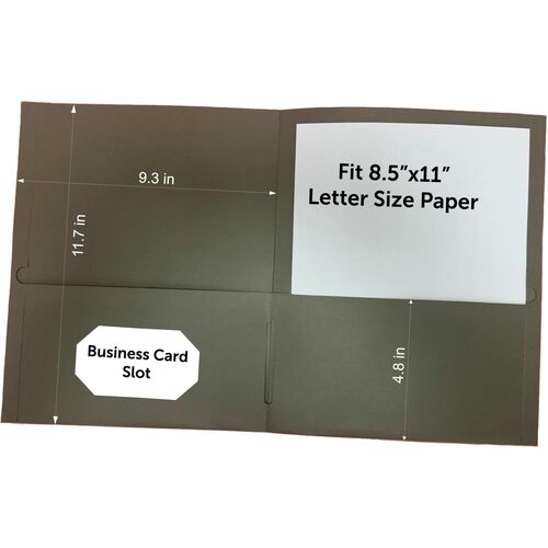 Business Source BSN78553 Letter Portfolio