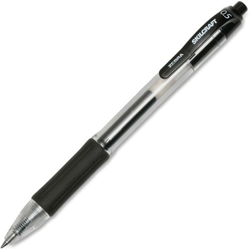 SKILCRAFT® NSN6471706 SKILCRAFT Zebra Retractable Gel Pen