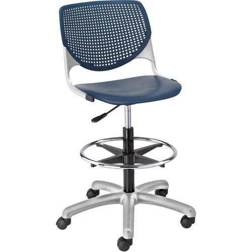 KFI KFIDS2300P03 Kool Collection 2300 Armless Stool with Casters