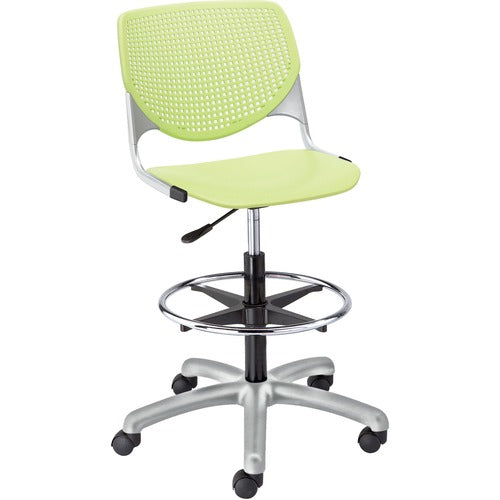 KFI KFIDS2300P14 Kool Collection 2300 Armless Stool with Casters
