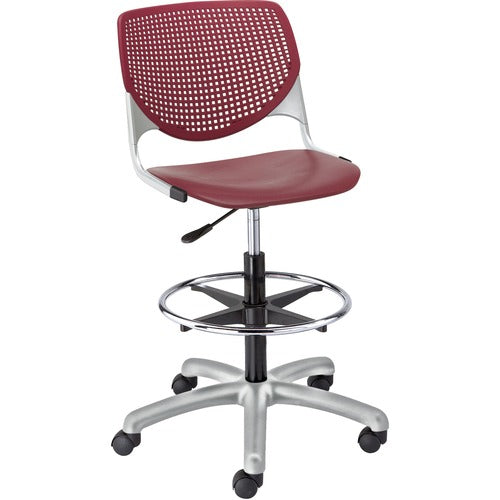 KFI KFIDS2300P07 Kool Collection 2300 Armless Stool with Casters