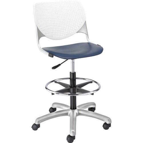 KFI KFIDS2300B8S3 Kool Collection 2300 Armless Stool with Casters