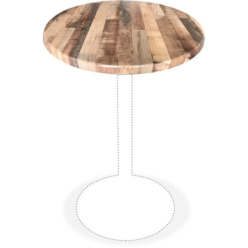 Holland Bar Stools HBCOD36RRUSTIC Utility Table Top