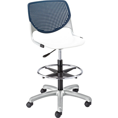 KFI KFIDS2300B3S8 Kool Collection 2300 Armless Stool with Casters