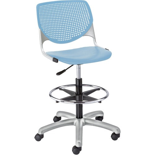 KFI KFIDS2300P35 Kool Collection 2300 Armless Stool with Casters