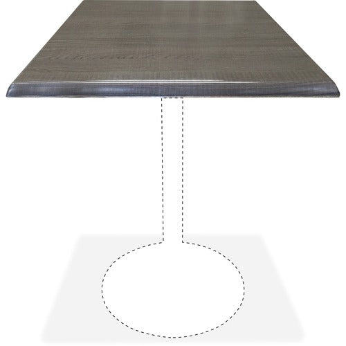 Holland Bar Stools HBCOD30SCHAR Utility Table Top