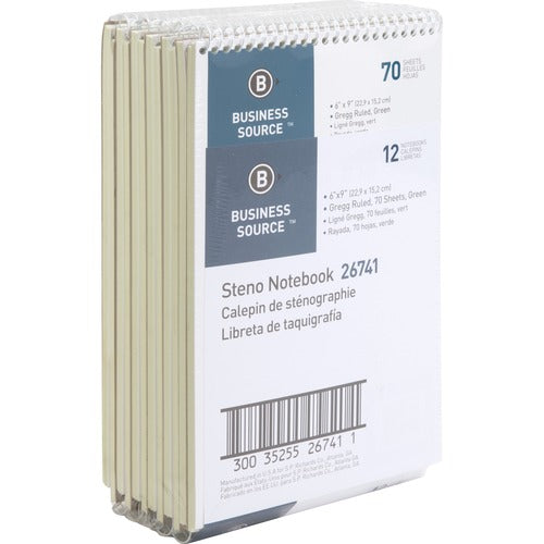 Business Source BSN26741PK Steno Notebook