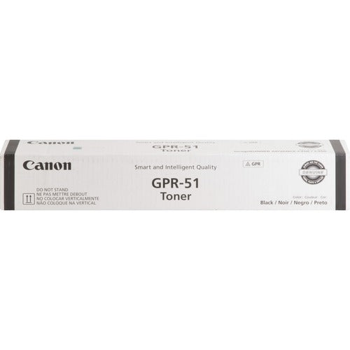 Canon CNMGPR51BK GPR-51 Original Laser Toner Cartridge - Black - 1 Each