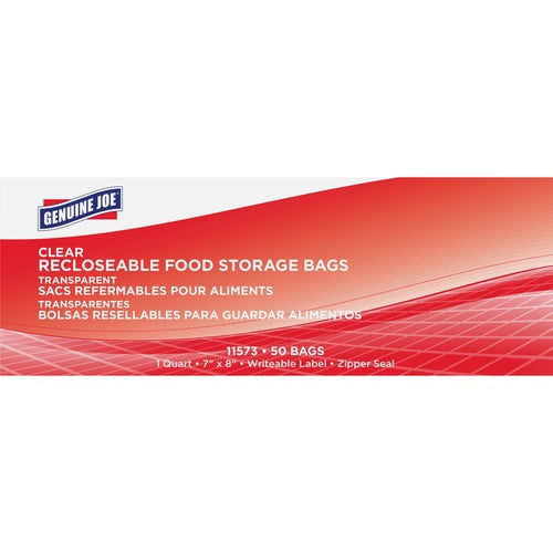 Genuine Joe GJO11573 Food Storage Bags