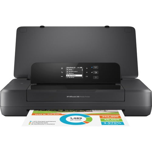 HP HEWCZ993A Officejet 200 Portable Inkjet Printer - Color