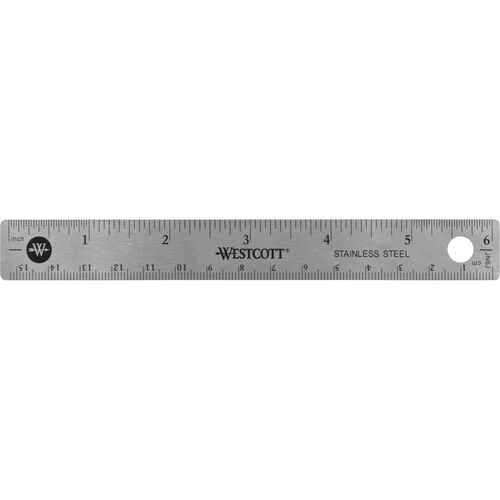 Westcott ACM10414BX Westcott 6" Stainless Steel Rulers