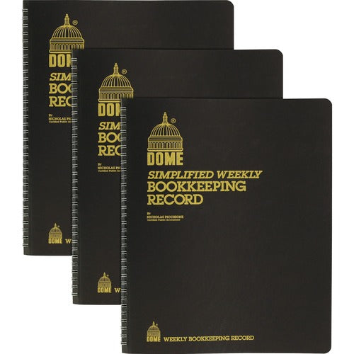 Dome DOM600BD Bookkeeping Record Book