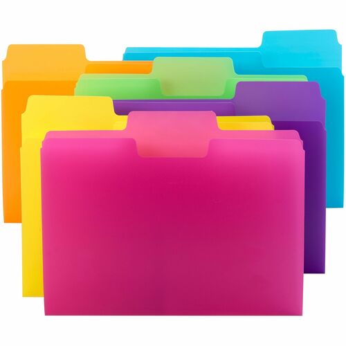 Smead SMD10515 SuperTab 1/3 Tab Cut Letter Top Tab File Folder