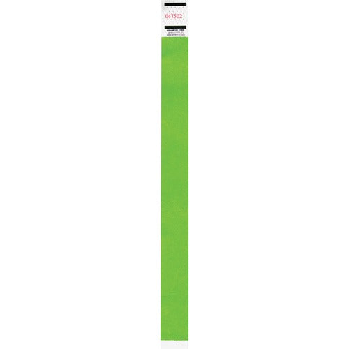 Advantus AVT91122 Neon Tyvek Wristbands