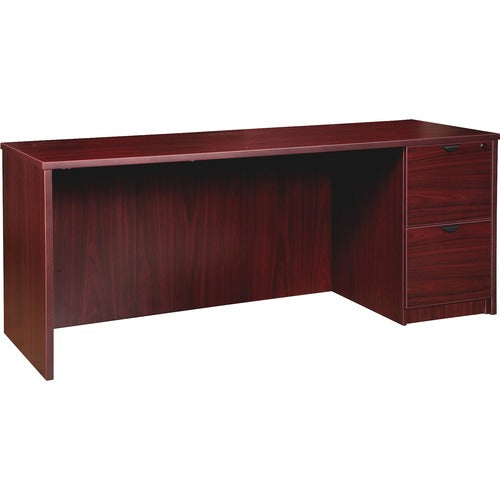Lorell LLRPC2466RMY Prominence 2.0 Right-Pedestal Credenza