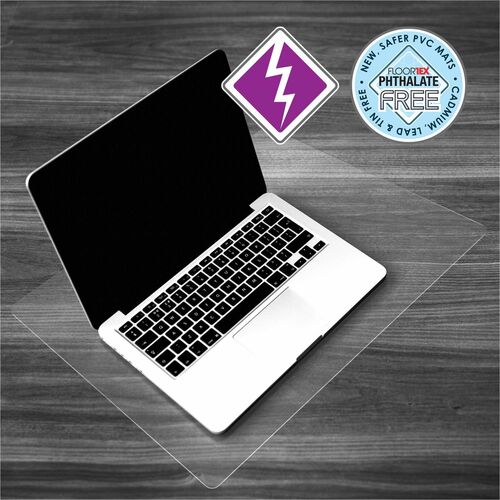 Floortex FLRFPDE31924V Desktex® Anti-Static Desk Pad - 19" x 24""