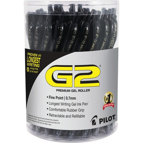 G2 PIL84065 Retractable Gel Ink Pens with Black Ink