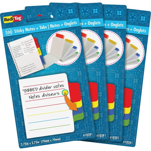 Redi-Tag RTG10246 Tabbed Divider Notes