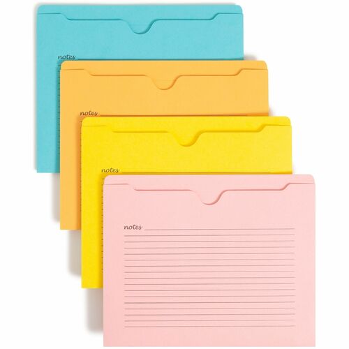 Smead SMD75616 Straight Tab Cut Letter Recycled File Jacket