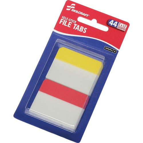 SKILCRAFT® NSN6614494 Self-stick File Tabs
