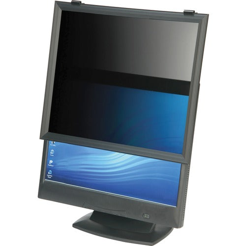 SKILCRAFT® NSN6620013 Framed Privacy Shield Privacy Filter Black