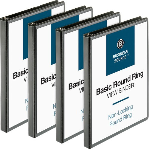 Business Source BSN09950BD Round-ring View Binder