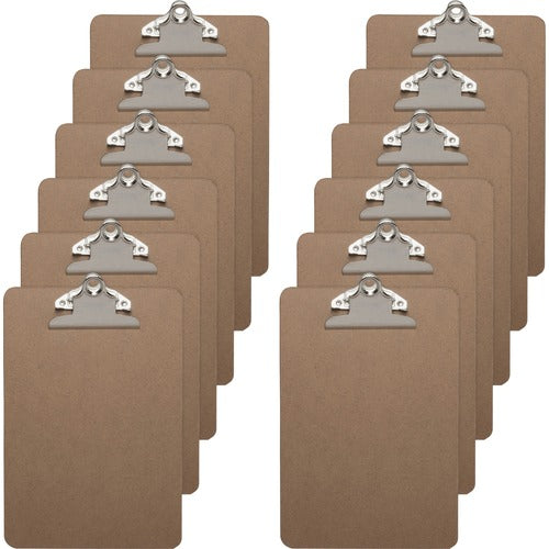 Business Source BSN16506BX Mini Clipboard with Standard Metal Clip