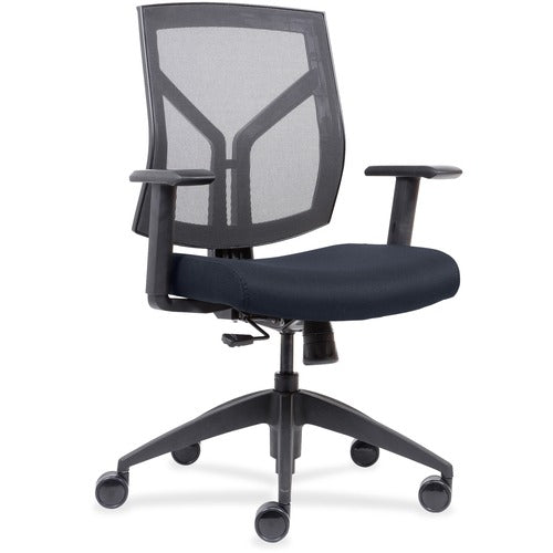 Lorell LLR83111A204 Mesh Mid-Back Office Chair